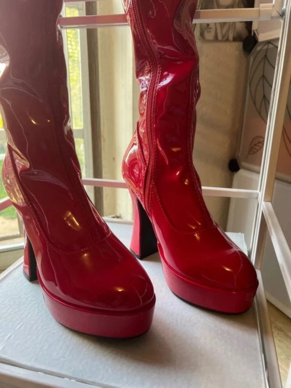 Ellie Boots Thrill Thigh High Boots - Picture 5 of 8